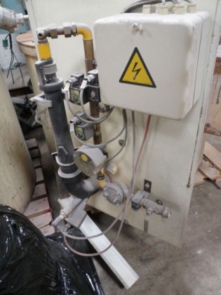 2000 固定式保持・溶解炉、ガス、200 kg アルミニウム用、METAFOUR