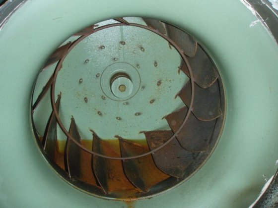 フェラーリ製排気装置、35000 m³/h