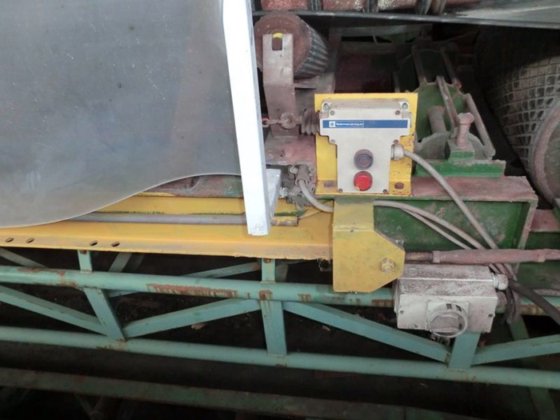 橡胶带输送机 3600 毫米，实用宽度 500 毫米