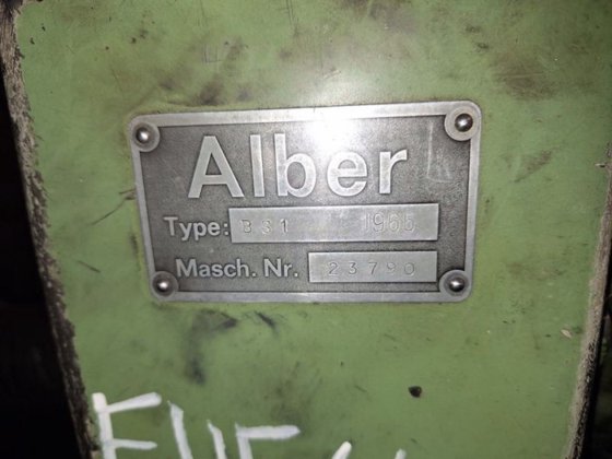 1965 磨削机 带锯条 ALBER
