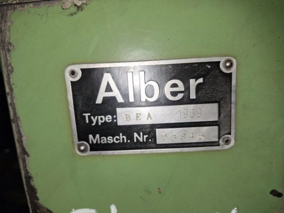 1965 磨削机 带锯条 ALBER