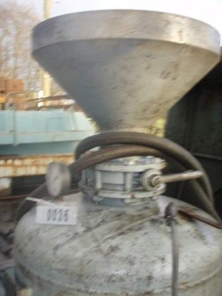 Sand blast unit, PAULUS, tank