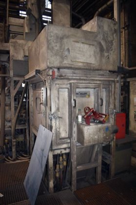 用于罗赛乐内部铸造型腔的抛丸清理机