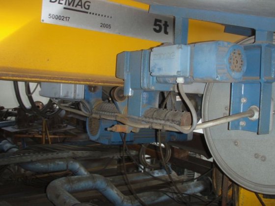 起重机桥架 5 吨，DEMAG，12000 毫米