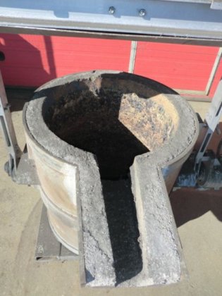 2018 浇注钢包 ACETARC，带运输脚，± 1600 千克