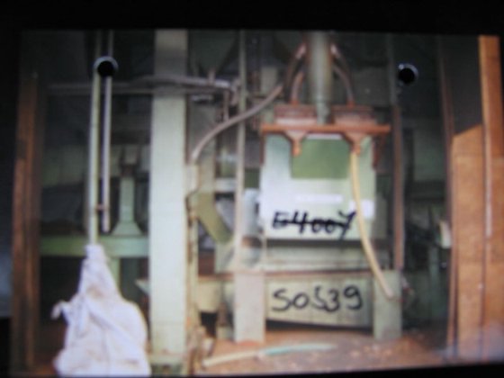 1990 タンブルベルト式ショットブラスト機、GF CT2