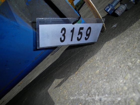 コンベアスクリュー、9800mm、Ø200mm