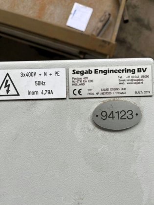 2019 核心混砂机的配料系统 SEGAB