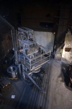 Installation double d'injection de fils