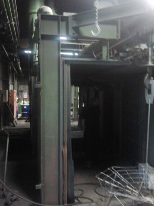 Hanger-type shot blast plant BMD,