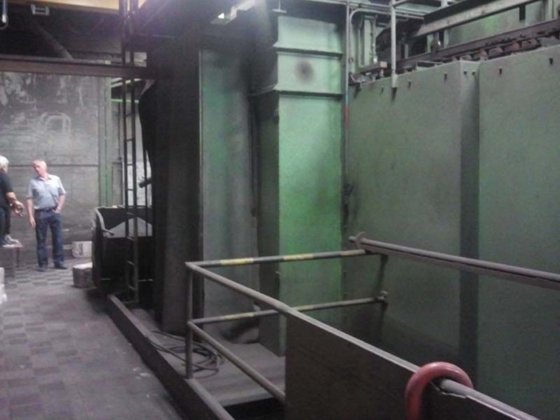 Hanger-type shot blast plant BMD,