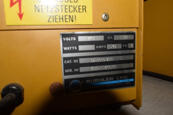 Proben- Poliergerät BUEHLER