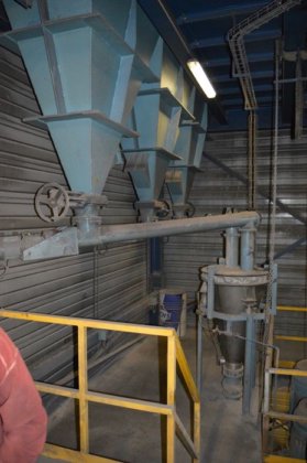 サンドプラントDISA、120トン/時