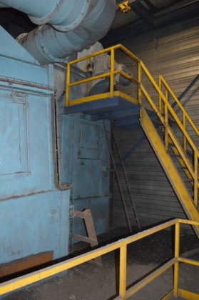 サンドプラントDISA、120トン/時