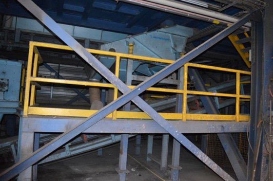 サンドプラントDISA、120トン/時