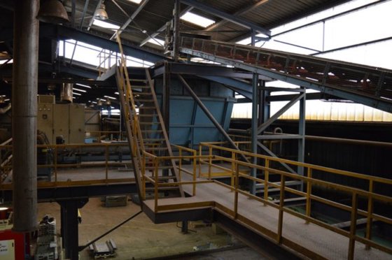 サンドプラントDISA、120トン/時