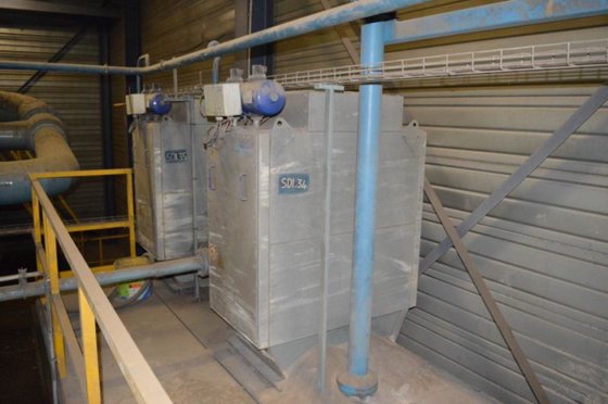 サンドプラントDISA、120トン/時