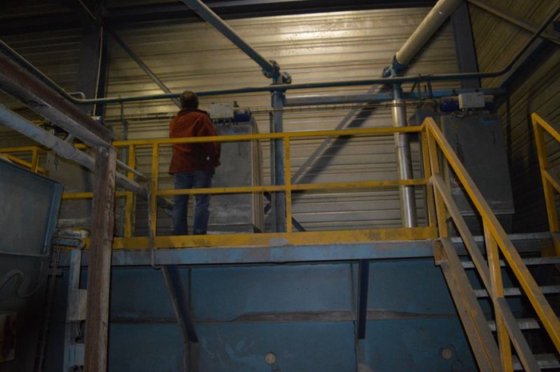 サンドプラントDISA、120トン/時