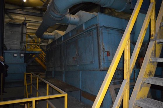 サンドプラントDISA、120トン/時