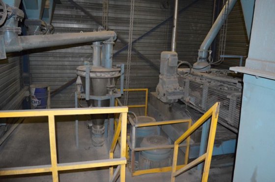 サンドプラントDISA、120トン/時