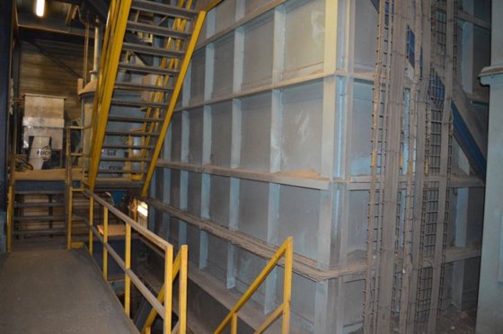 サンドプラントDISA、120トン/時