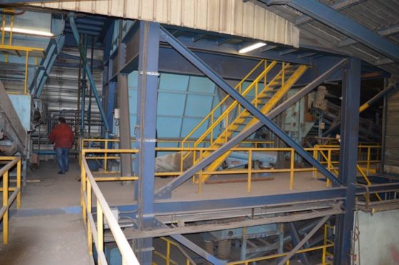 サンドプラントDISA、120トン/時