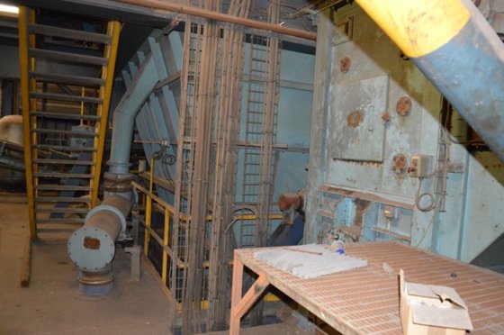 サンドプラントDISA、120トン/時