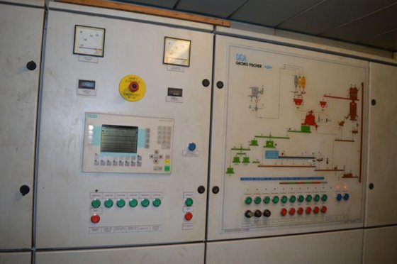 サンドプラントDISA、120トン/時