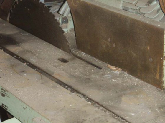 木材台式锯机，直径 600 毫米，1470 转/分钟