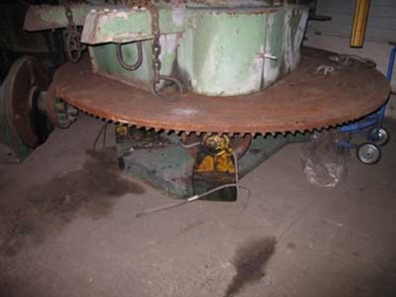 スイングエダクタープレート、Ø 2500mm