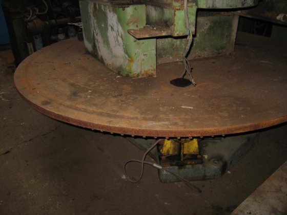 スイングエダクタープレート、Ø 2500mm