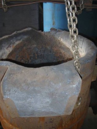 铸造浇桶 SENSENBRENNER，± 1.2 吨，带行星齿轮箱