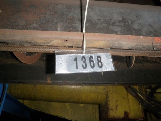 槽式螺旋输送机 6500 毫米，直径 300 毫米