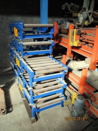 2008 制御ボードSIEMENS S7付きモーター駆動式ロールコンベヤプラント