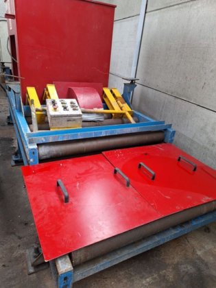 2009 振動テーブルとローラーコンベア付きスクリューミキサー SIDER PROGETTI