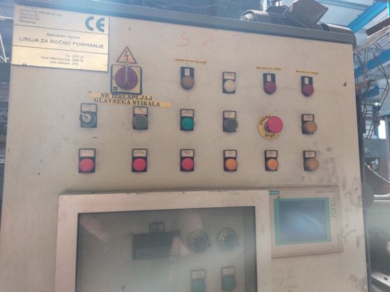 2009 振動テーブルとローラーコンベア付きスクリューミキサー SIDER PROGETTI