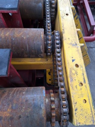 2009 振動テーブルとローラーコンベア付きスクリューミキサー SIDER PROGETTI