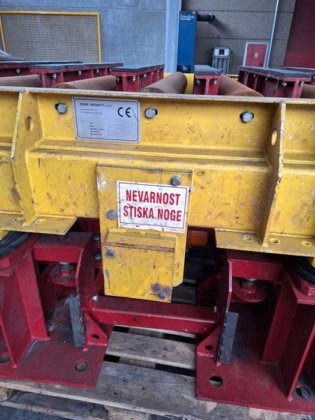 2009 振動テーブルとローラーコンベア付きスクリューミキサー SIDER PROGETTI