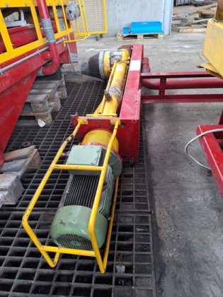 2009 振動テーブルとローラーコンベア付きスクリューミキサー SIDER PROGETTI