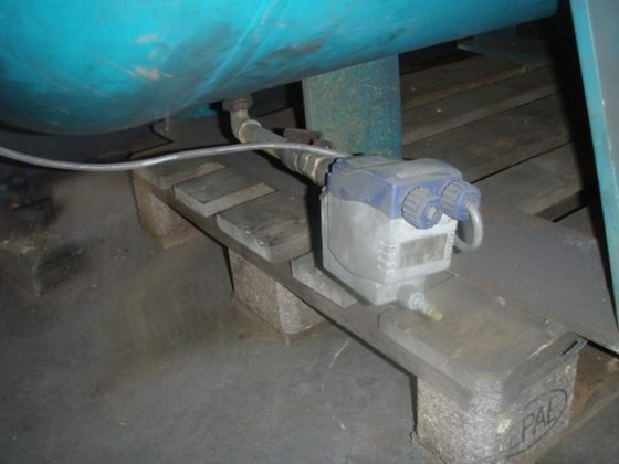 足部加圧エアタンク 1500 l、EC-規格