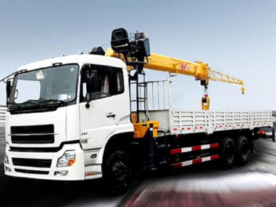 Hot Selling 10Ton Hydraulic Truck Mounted Crane SQ10ZK3Q With Folding 