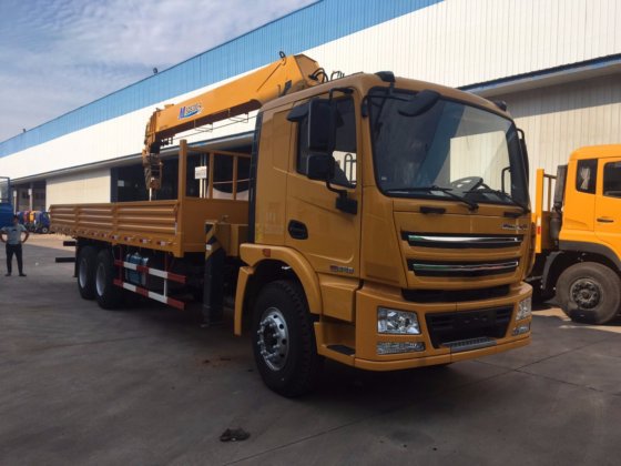 Hot Selling 10Ton Hydraulic Truck Mounted Crane SQ10ZK3Q With Folding 