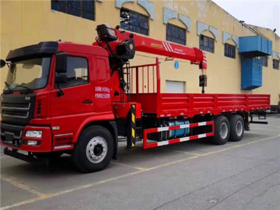 Hot Selling 10Ton Hydraulic Truck Mounted Crane SQ10ZK3Q With Folding 