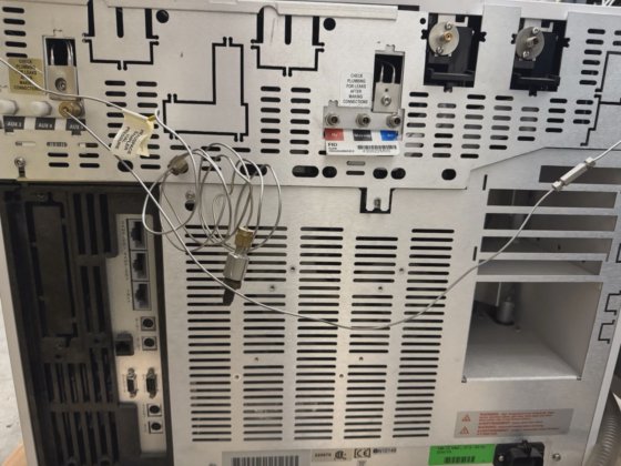 GCMS Agilent 6890 N FID