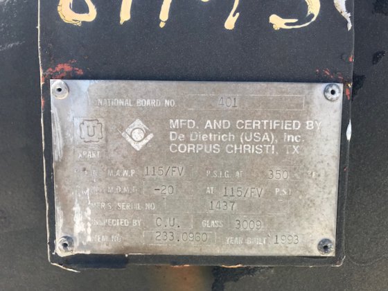 VESSELS/REACTORS 81195