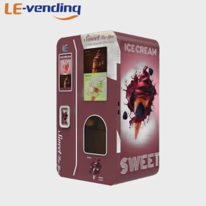 High-Tech Ice Cream Vending Machine