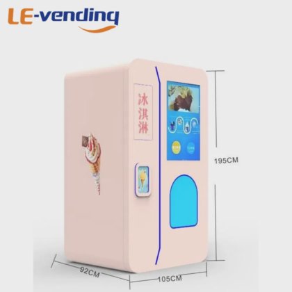 High-Tech Ice Cream Vending Machine