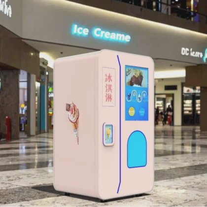 High-Tech Ice Cream Vending Machine