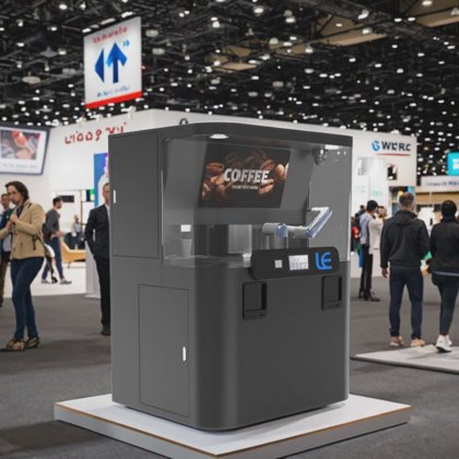 Automatic Freshly Ground Smart Qr Code Espresso Beverage Dispenser ...