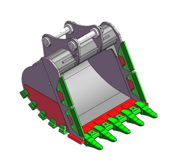 KIWAMI 加强型铲斗 | 耐磨损,经久耐用 |